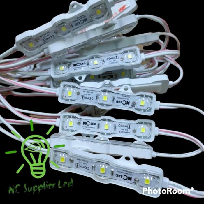 LED MODUL NC SAMSUNG CLEAR 1.2WATT DC 12V CAHAYA PUTIH NC SAMSUNG LED