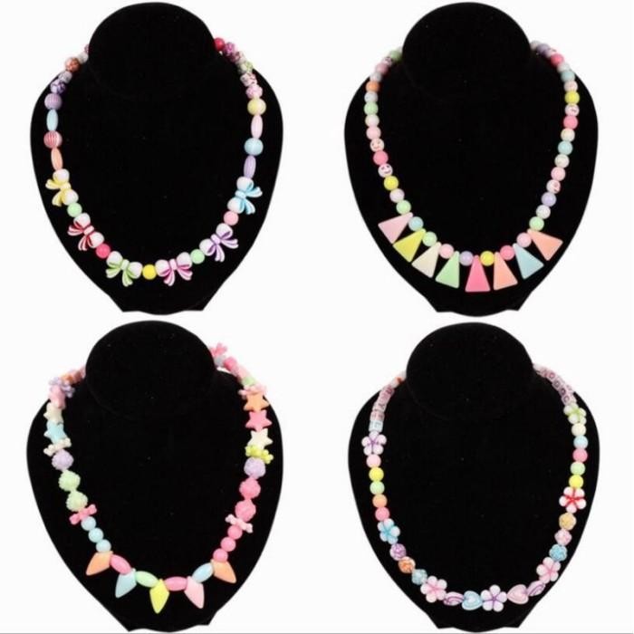 (Good) Mainan Meronce Manik Anak DIY Edukasi Ronce Gelang Kalung Kreatifitas