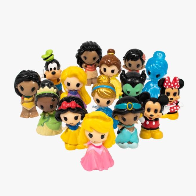 (Good) Mainan Edukasi Anak Original Ooshies Surprise Disney Princess Capsule