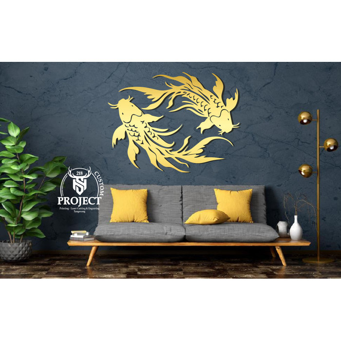 hiasan dinding unik custom wall art - pajangan ruang tamu