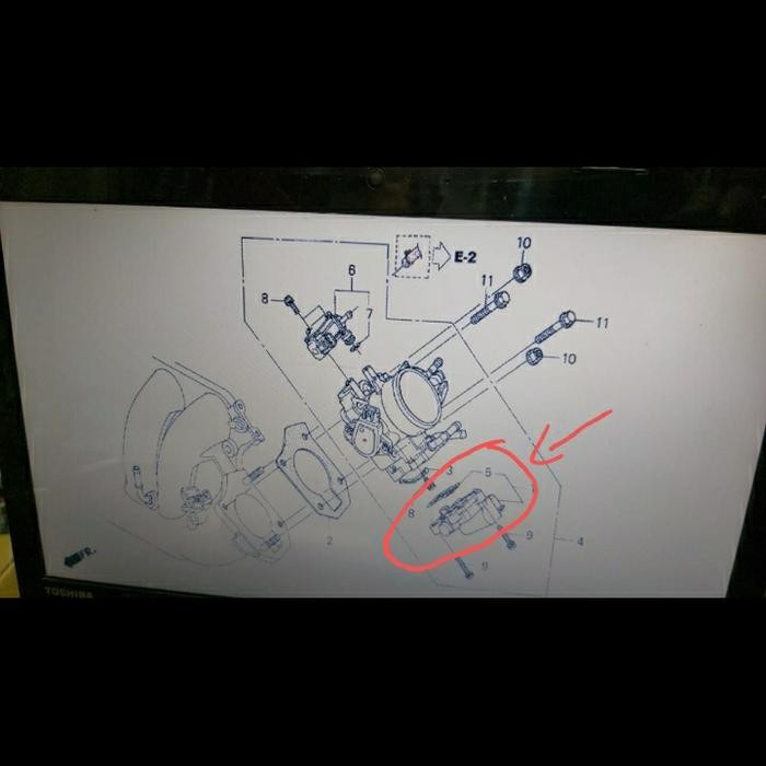 Jual Valve Idle Speed Control Isc Honda Odyssey Rb1 2004-2007 Original