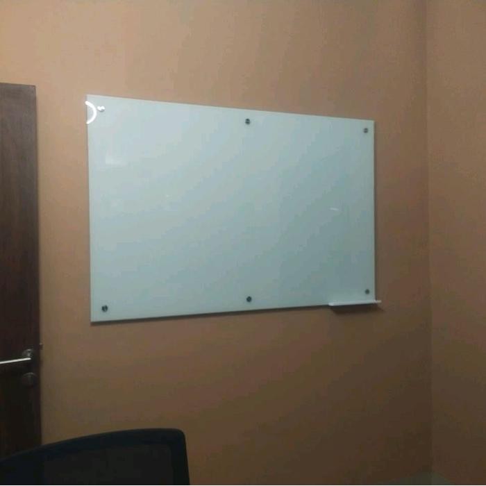 

Glassboard uk.80x150cm (5mm) / Papan Tulis Kaca