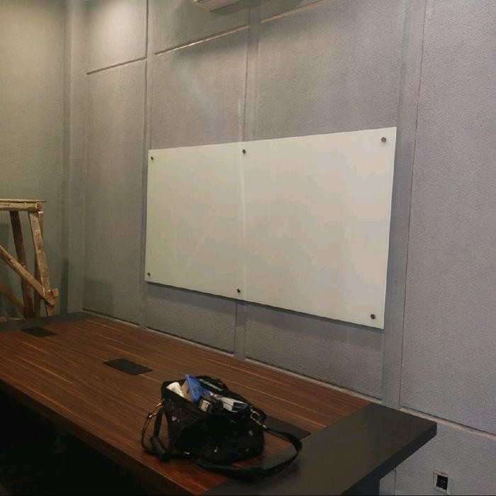 

Glassboard Magnetik uk.120x240cm / Papan Tulis Kaca