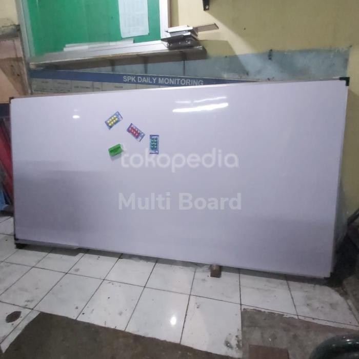 

whiteboard gantung magnet doubleface 90x120