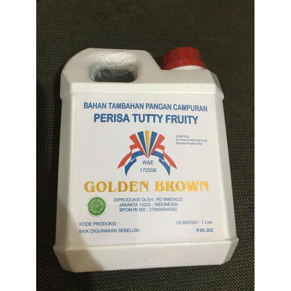 

Golden Brown Perisa Tutty Fruity 1kg Pasta Food Essence Flavour