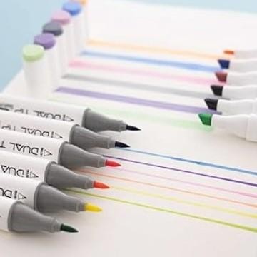 

M&G Double-Tip Triangle Art Marker 60 Pcs Apmv0904