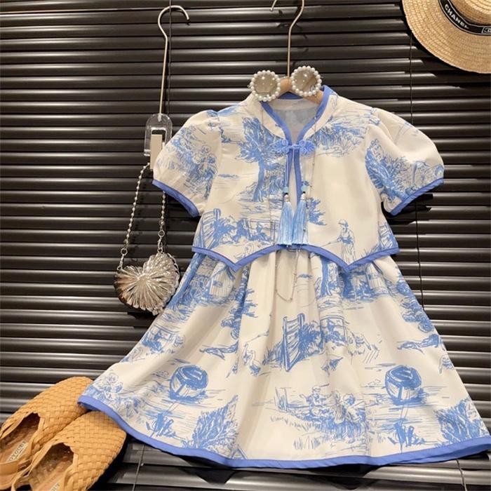 Tessa Cheongsam Dress Dress Cheongsam Anak Perempuan Baju Imlek Anak Perempuan