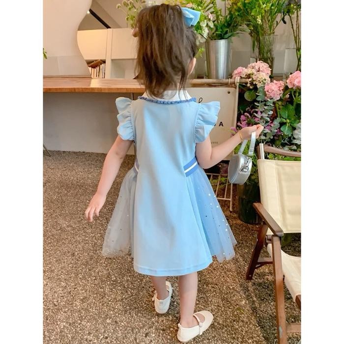 Kuromi Elsa Polo Dress Dress Anak Perempuan Dress Polo Anak Perempuan