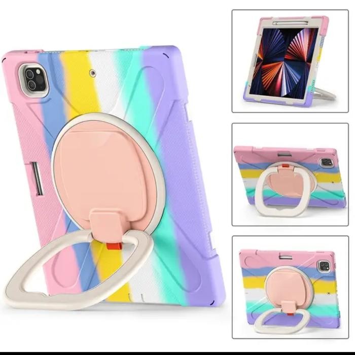 Casing Armor Ring Standing Free Tali Ipad Air 4 / Ipad Air 5