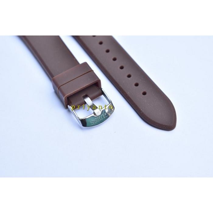 Tali Jam Gc Guess 20 Wanita /Strap Gues Wanita 20Mm Coklat