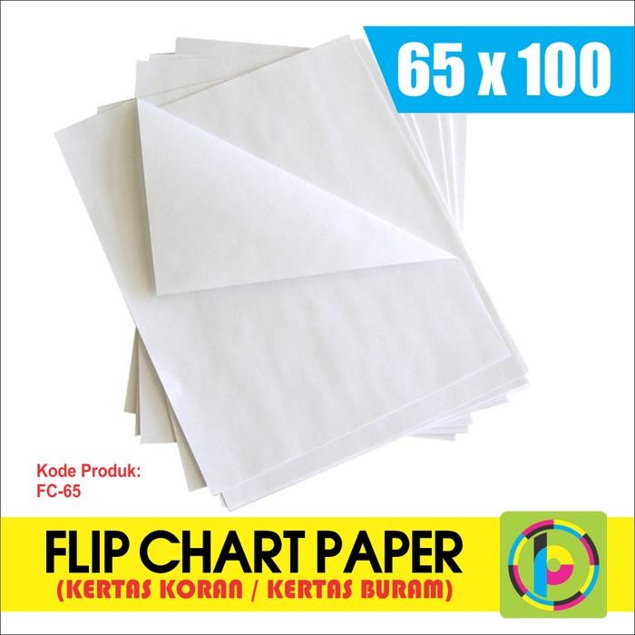 

Flip Chart Paper / Kertas Koran Untuk Presentasi Ukuran 65 X 100 Cm