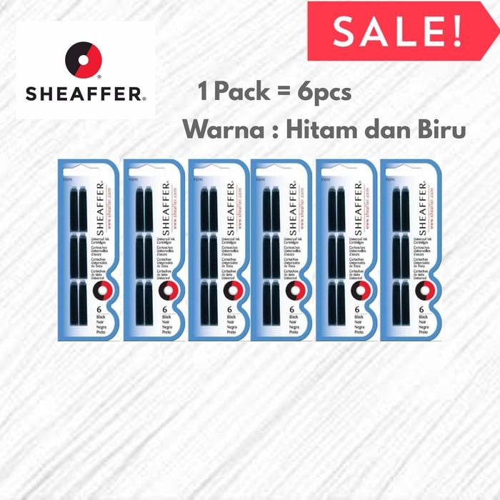 

Sheaffer Skrip Fountain Pen Universal Ink Cartridge - Black/Blue