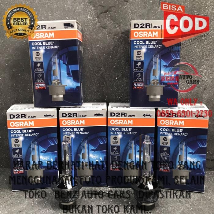 Bohlamp Hid D2R Osram 35W Lampu Mobil Xenon D2R Osram Original New