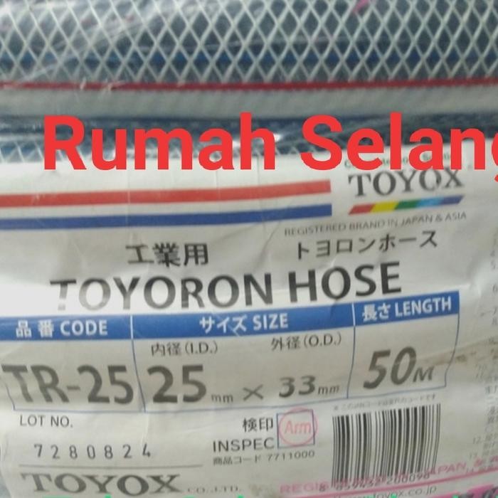 Selang Benang Toyox 1 Inch (25x33 mm) / Selang Air Toyoron TR-25 Roll