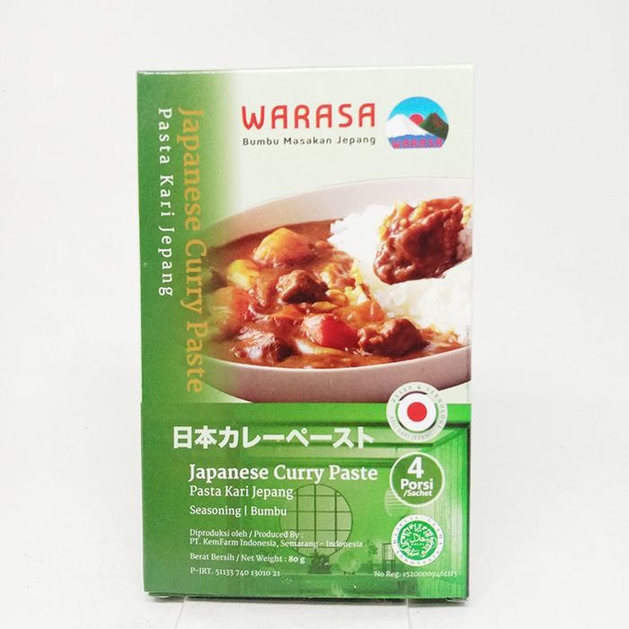 

WARASA JAPANESE CURRY PASTE 80 G