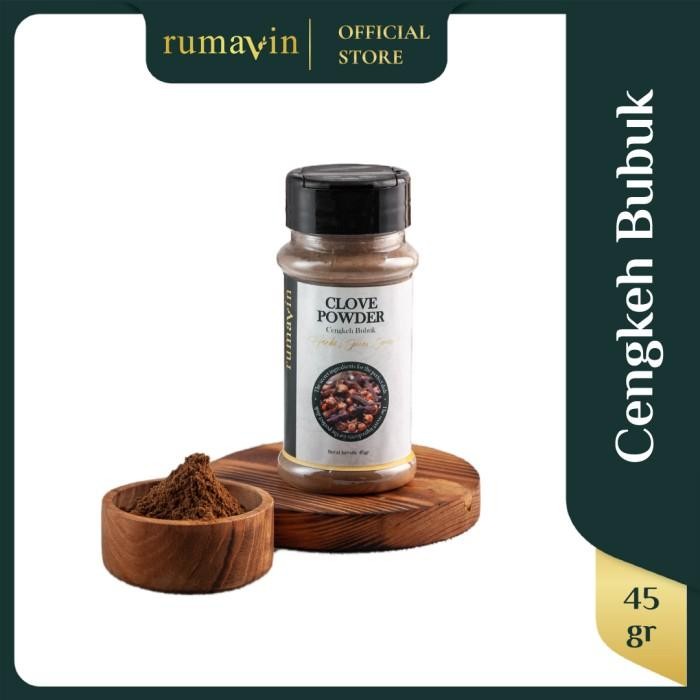 

Rumavin - Premium Rempah Cloves Powder / Cengkeh Bubuk Botol 45gr