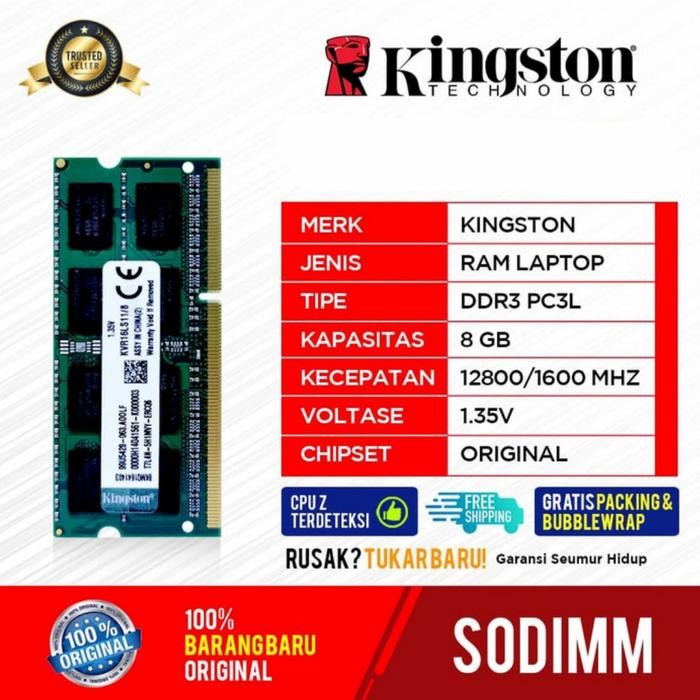 RAM SODIM KINGSTON DDR3 8GB