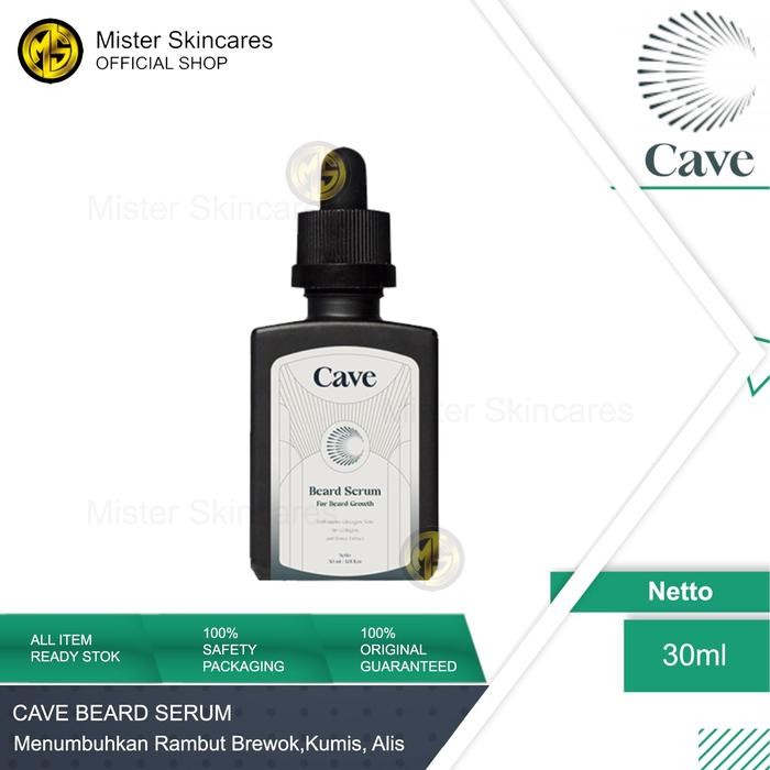 CAVE BEARD SERUM 30 ML - SERUM PENUMBUH BREWOK TANPA GEN BREWOK