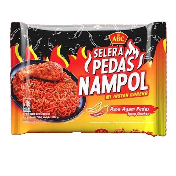 

ABC Mie Pedas Nampol Spicy Chicken 80G