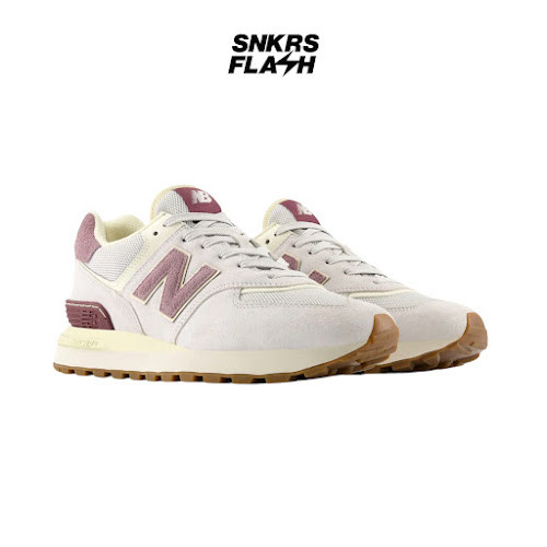 NEW BALANCE 574 Legacy Light Grey Matte Sepatu Sneakers Pria - U574LGLG - Size 44