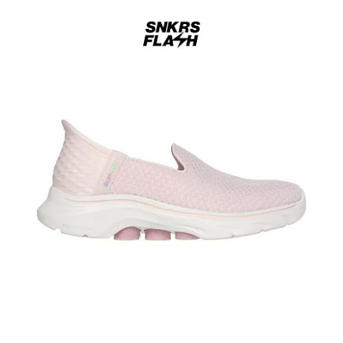 SKECHERS Go Walk 7 Light Pink Sepatu Casual Wanita - 125228LTPK - Size 38.5