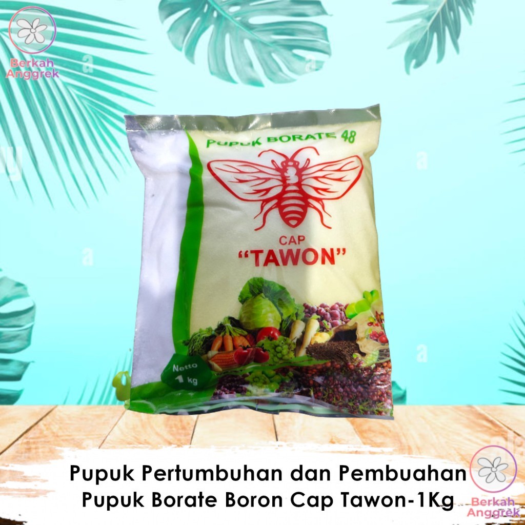 Pupuk Borate 48 Cap Tawon 1 Kg Pupuk Boron Pembesar Buah