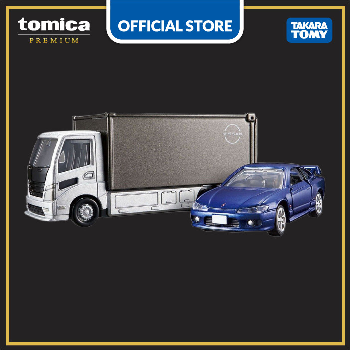 Tomica Premium Transporter Nissan Silvia (S15)