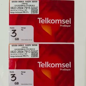 Perdana Telkomsel 3GB