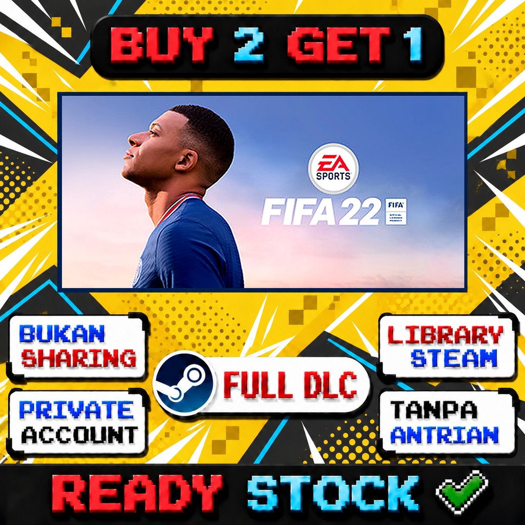 FIFA 22 Private Steam Promo Beli 2 Gratis 1
