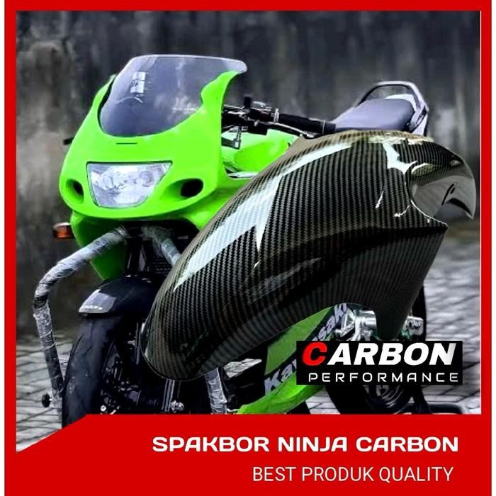 Spakbor Depan Ninja Rr Carbon / Spakbor Slebor Depan Kawasaki Ninja R Carbon Karbon Motorcycle Motor