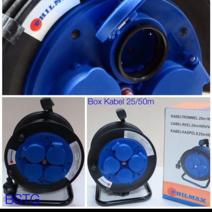 ROL KABEL 50 METER PHILMAX KABEL GULUNG