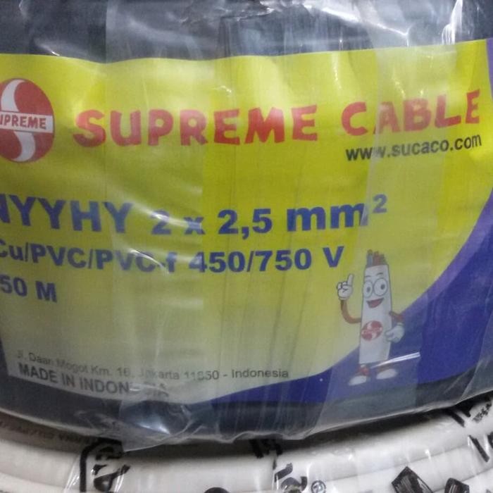 SUPREME NYYHY 2X2.5/KABEL SERABUT 2X2.5/KABEL SUPREME/SERABUT 2X2.5