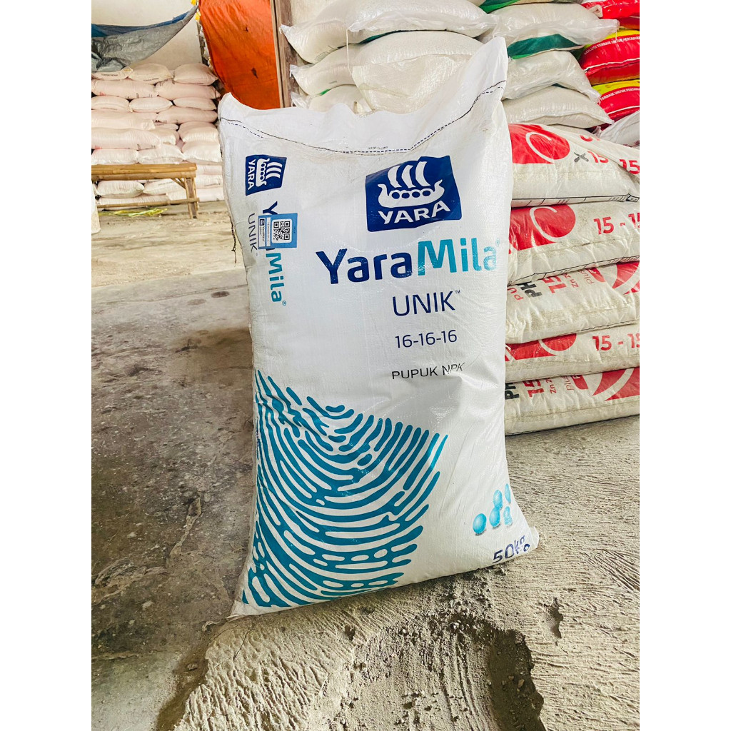 Pupuk Yara Mila Unik Npk 16 16 16 1 Sak - 50 KG