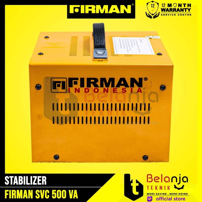 FIRMAN STABILIZER SVC 500 WATT VOLTAGE STABILIZER SVC5000 WATT