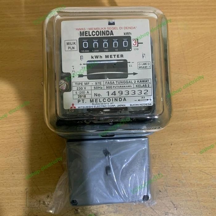 KWH METER 1 PHASE MELCOINDA 5 (20) PASCABAYAR
