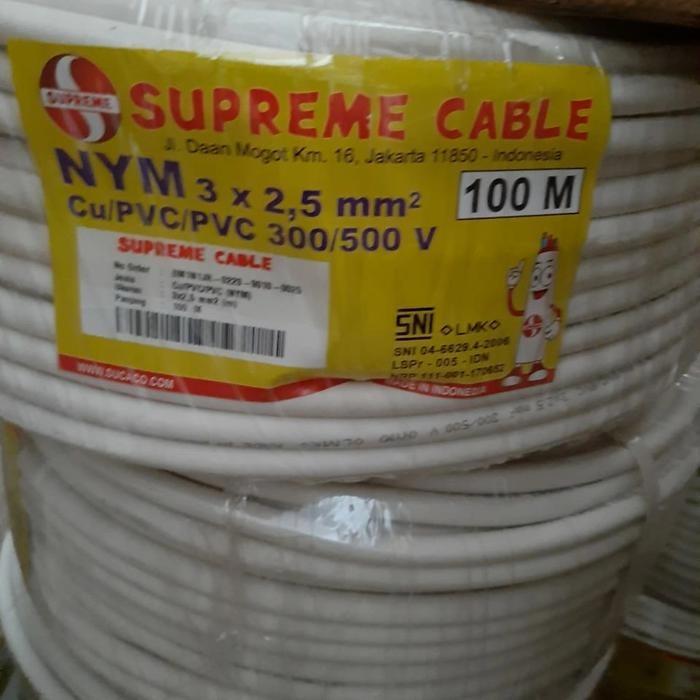 KABEL NYM SUPREME 3X2.5 100M