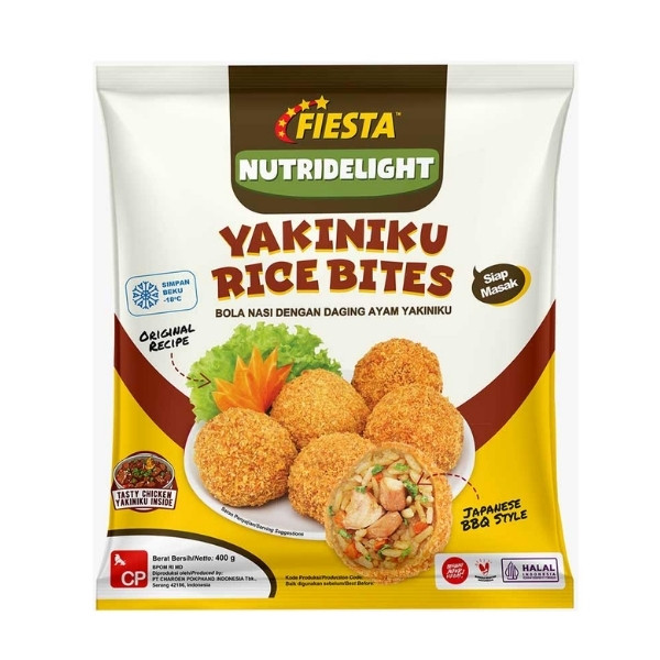 

FIESTA YAKINIKU RICE BITES 400 GR