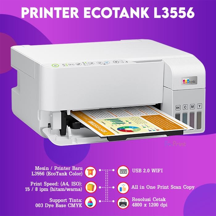 Printer Epson L4260 L4150 Multifunction WiFi Tinta Original 001