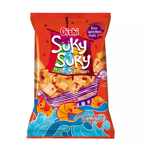 

Oishi Suky Suky S&S Shrimp 70G
