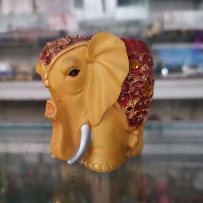 

><><><] Tempat Pensil Bentuk Gajah Unik