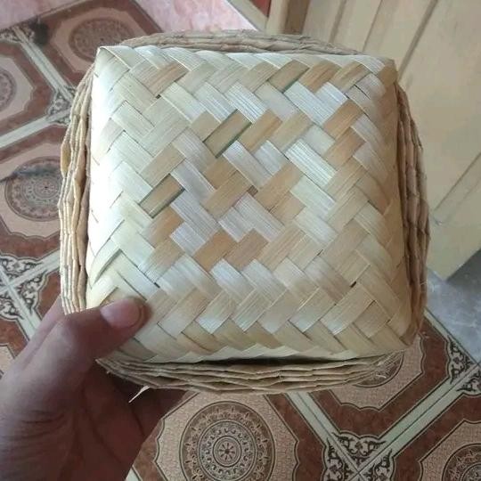 Besekraf - Besek bambu 16x16 100 pasang Besek biasa ukuran 16x16
