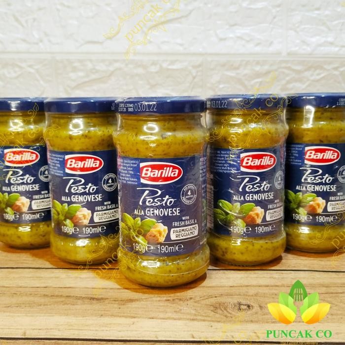 

Barilla Pesto Alla Genovese 190 Gr / Saus Pesto / Pesto Sauce