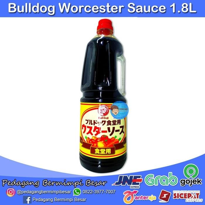 

Bulldog Worcester Sauce 1,8L Worchester Sauce Kecap Inggris
