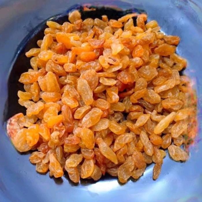 

Kismis Golden Raisin Kemasan 1kg Asam Food Asam Food Snack Manis Camilan Kuning