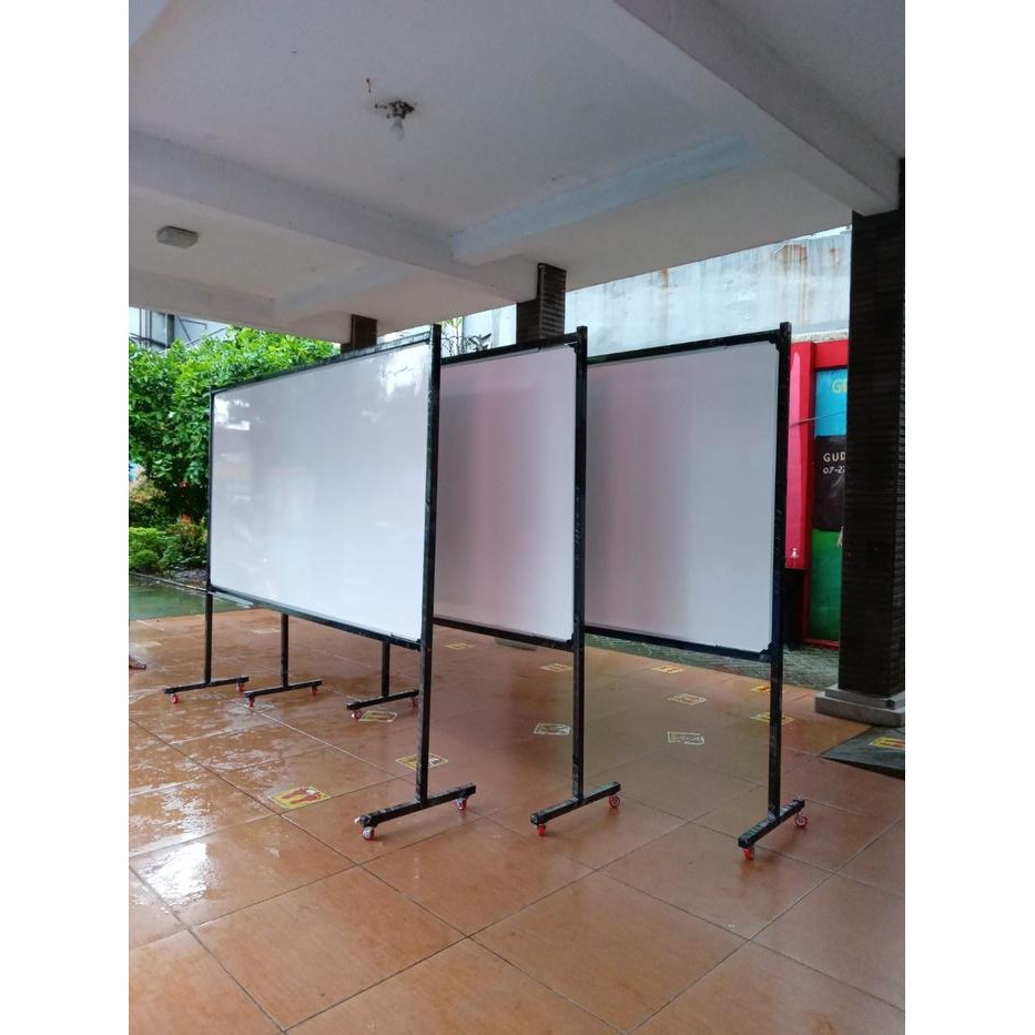 

Whiteboard magnet doubleface standing 120 x 240 cm