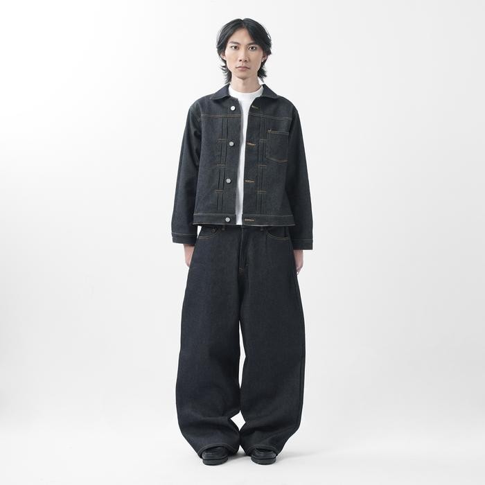 Type 1 Raw Denim Jacket By Money Alter / Jaket Bahan Denim