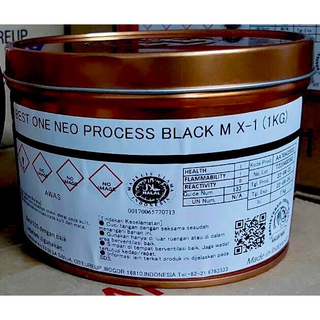 

Tinta Cetak Cemani Toka , Best One Neo Process Black Mx-1