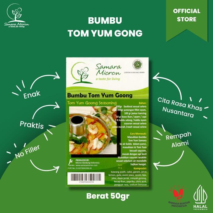

Bumbu Tom Yum Goong Samara Micron