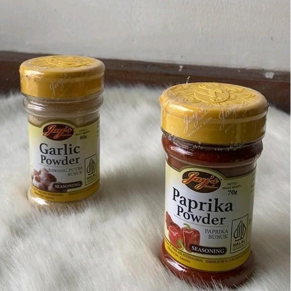 

Jay's Kitchen Seasoning Bumbu Tabur Garlic paprika Powder 80 gr - Bawang