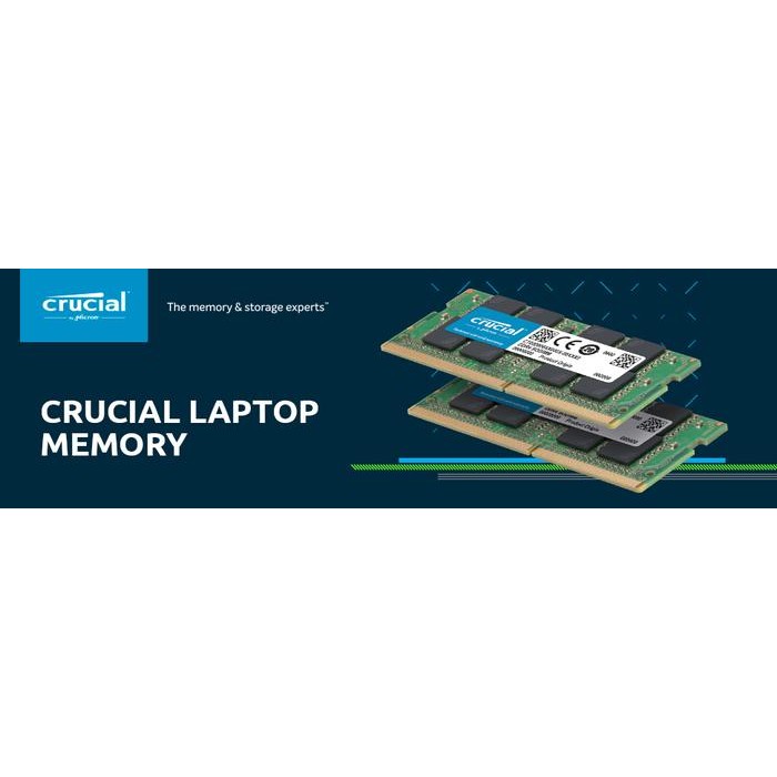 CRUCIAL DDR4-3200 SODIMM ( 8GB / 16GB / 2X8GB / 32GB )